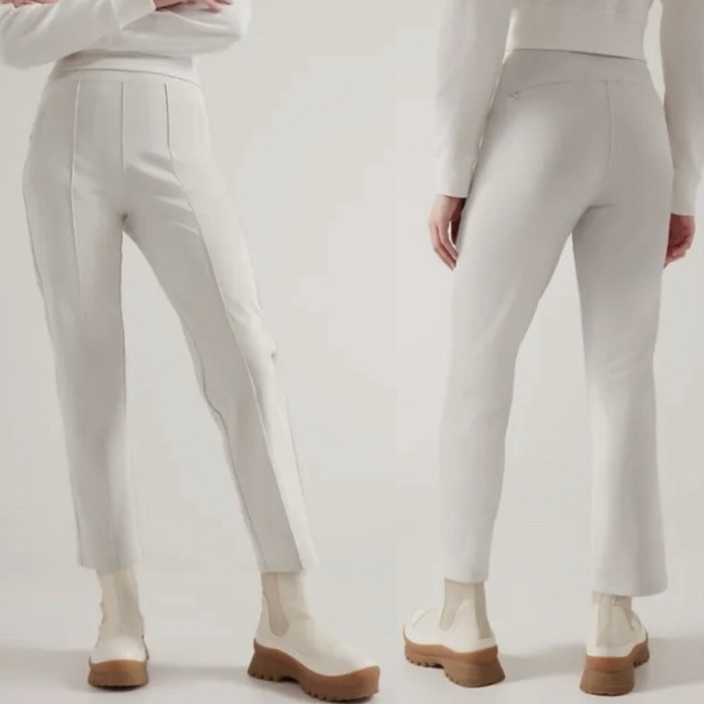 Athleta Headlands Hybrid Pants Off white color Size 0